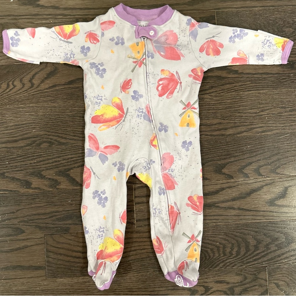 Burt’s Bees One Piece Pajama 0-3 months